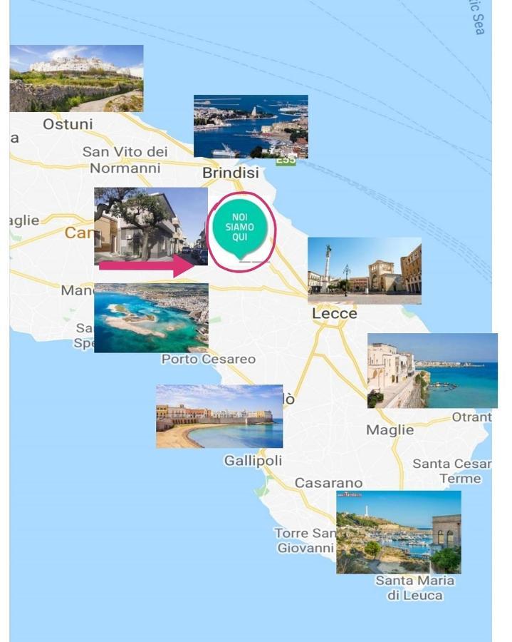 Colori Del Salento Bed and Breakfast Cellino San Marco Εξωτερικό φωτογραφία