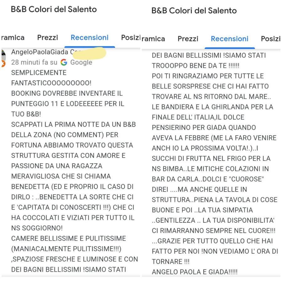 Colori Del Salento Bed and Breakfast Cellino San Marco Εξωτερικό φωτογραφία